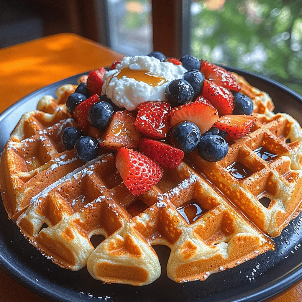 Wenn es um gesunde Frühstücksoptionen geht, sind Waffeln oft nicht die erste Wahl. Aber was wäre, wenn ich Ihnen sage, dass es eine Möglichkeit gibt, diese köstliche Delikatesse in eine nahrhafte und proteinreiche Mahlzeit zu verwandeln? Die Nahrhaften Proteinreichen Quarkwaffeln sind nicht nur lecker, sondern auch einfach zuzubereiten und perfekt für einen energiereichen Start in den Tag. Diese Waffeln sind eine fantastische Kombination aus Quark, Haferflocken und Ei, die zusammen eine Proteinbombe ergeben, die Sie lange satt hält.