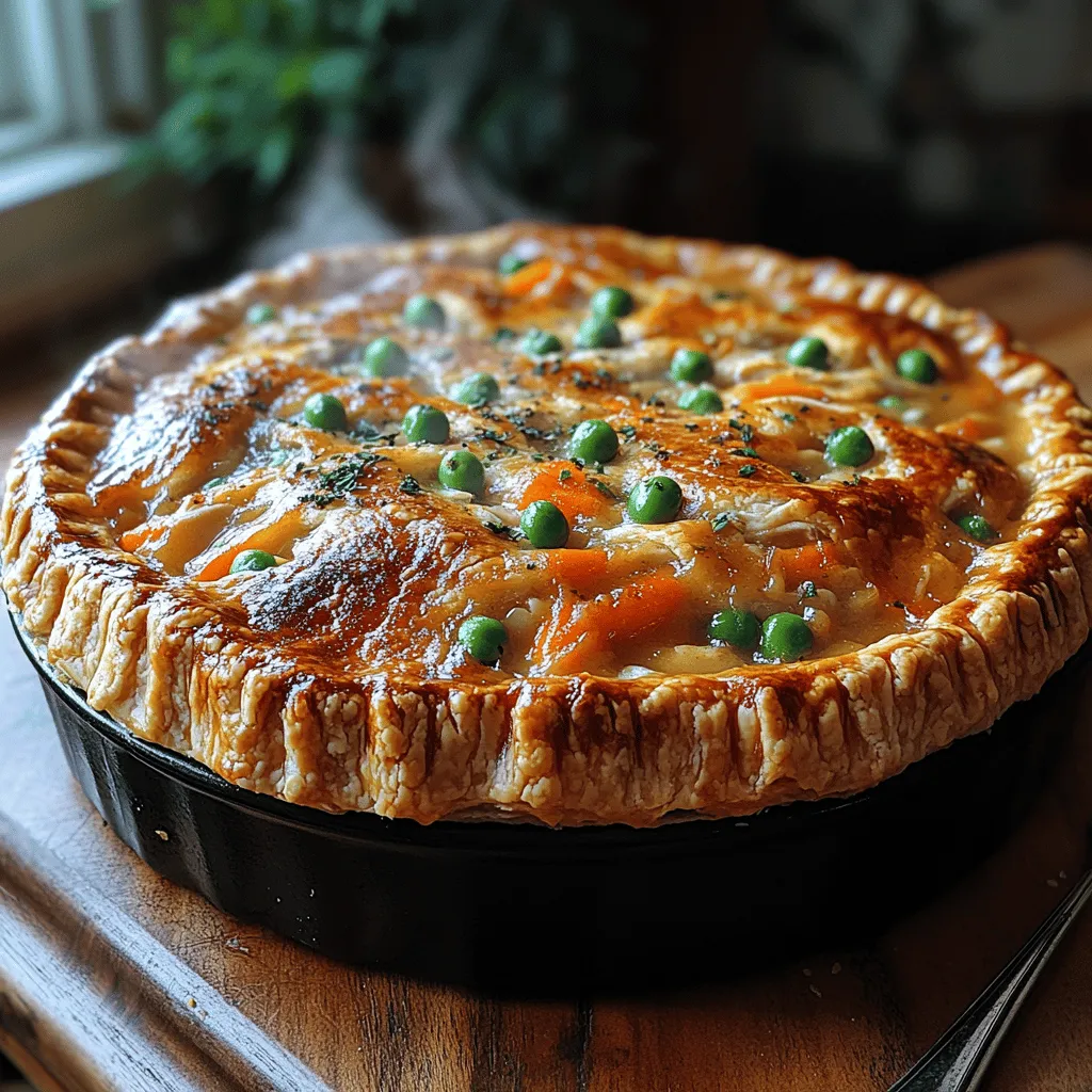Der Hühner-Pot-Pie ist nicht nur ein wunderbares Gericht, sondern auch ein Symbol für Gemütlichkeit und Tradition in der Küche. Diese herzhafte Speise hat ihren Ursprung in der britischen Küche und hat sich im Laufe der Jahre in vielen Ländern, insbesondere in den USA, etabliert. Sie ist besonders beliebt in den kälteren Monaten, wenn man nach einem warmen und sättigenden Gericht sucht. Der Pot-Pie vereint zartes Hähnchenfleisch und frisches Gemüse in einer cremigen Füllung, die in einer goldenen Teigkruste gebacken wird. Dieses Rezept ist ideal für Familienessen oder gemütliche Abende mit Freunden.