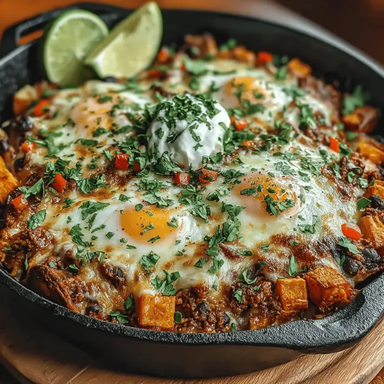 Die Süßkartoffel-Türkei-Enchilada-Pfanne ist ein köstliches und nahrhaftes Gericht, das sich perfekt für ein schnelles Abendessen eignet. Diese Kombination aus magerem Truthahnfleisch, zarten Süßkartoffeln und einer Vielzahl von Gemüse ist nicht nur schmackhaft, sondern auch gesund. Enchiladas sind traditionell mexikanische Gerichte, die mit verschiedenen Füllungen zubereitet werden, und diese Variante bringt eine kreative Wendung in die Küche. Die Verwendung von Süßkartoffeln verleiht dem Gericht eine natürliche Süße und eine schöne, lebendige Farbe.