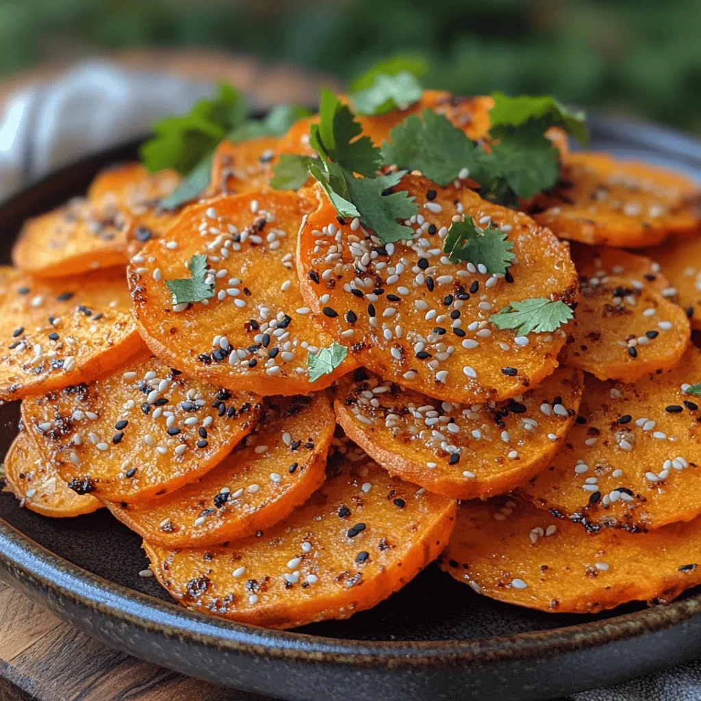 Süßkartoffeln sind nicht nur äußerst nahrhaft, sondern auch unglaublich vielseitig und köstlich. Wenn Sie auf der Suche nach einem gesunden Snack sind, der sowohl den Gaumen erfreut als auch das Auge anspricht, dann sind Goldene Sesam-Süßkartoffelchips genau das Richtige für Sie! Diese knusprigen Chips sind eine hervorragende Alternative zu herkömmlichen Kartoffelchips und bringen mit ihrem nussigen Aroma und der zarten Süße der Süßkartoffeln einen ganz besonderen Geschmack auf Ihren Tisch.