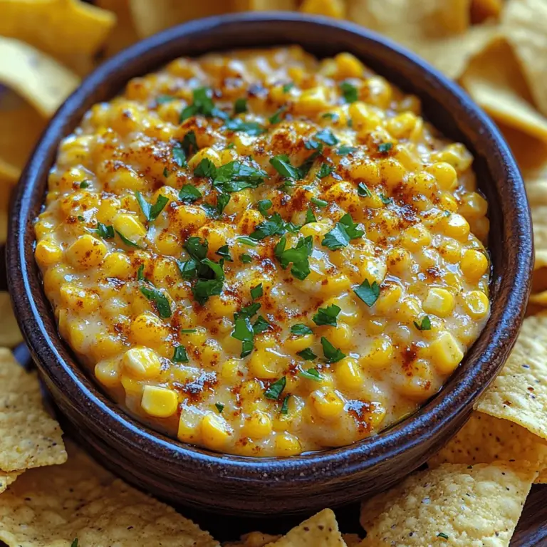 Willkommen in der Welt der köstlichen Snacks! Heute präsentiere ich Ihnen ein Rezept, das perfekt für jede Gelegenheit ist – ob für eine entspannte Feier, einen geselligen Abend mit Freunden oder einfach als Teil eines gemütlichen Filmabends zu Hause. Unser Cremiger Jalapeño-Mais-Dip ist nicht nur geschmacklich ein Hochgenuss, sondern auch einfach zuzubereiten und voller gesunder Zutaten.