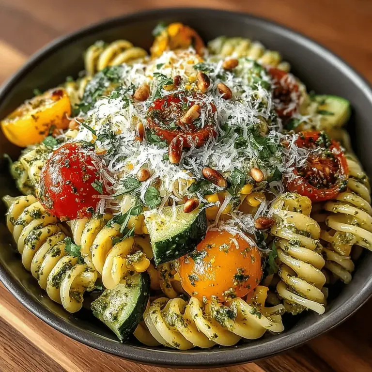Der Süße Mais & Pesto Nudelsalat ist nicht nur ein Fest für die Sinne, sondern auch eine köstliche und gesunde Option für die warme Jahreszeit. Dieses Gericht kombiniert die Aromen von frischem Gemüse, süßem Mais und aromatischem Pesto, um einen bunten Salat zu schaffen, der sich perfekt als leichtes Mittagessen oder als Beilage zu Grillgerichten eignet. In diesem Artikel werden wir das Rezept für diesen schmackhaften Nudelsalat detailliert durchgehen und Ihnen alles Wichtige zu den Zutaten, der Zubereitung und einigen nützlichen Tipps an die Hand geben.