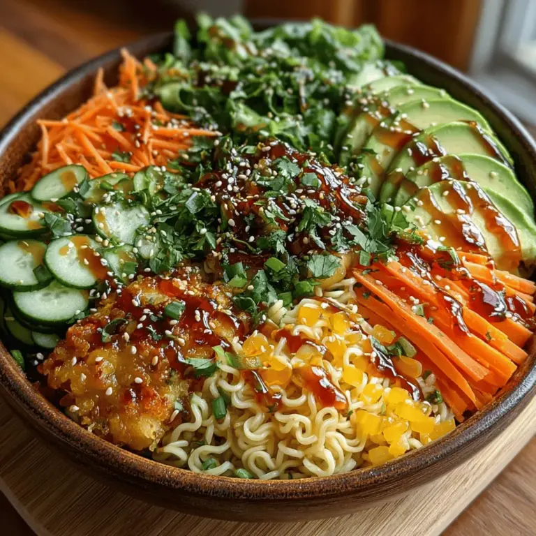 Ramen ist nicht nur in Japan ein beliebtes Gericht, sondern hat sich auch weltweit einen Namen gemacht. Der Chilierter Regenbogen-Ramen-Salat kombiniert die herzhaften Aromen von Ramen-Nudeln mit frischem Gemüse und einem köstlichen Dressing, was ihn zu einem idealen Gericht für jede Jahreszeit macht. Ob als leichtes Mittagessen, gesunde Beilage oder bunte Hauptspeise bei einem Sommerpicknick – dieser Salat ist nicht nur ein Genuss für den Gaumen, sondern auch ein echter Augenschmaus.