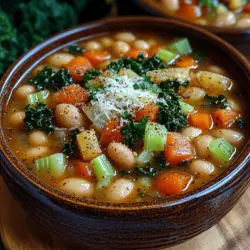 Die rustikale toskanische weiße Bohnensuppe ist ein wahrer Genuss für alle Liebhaber der italienischen Küche. Dieses köstliche und nahrhafte Gericht kombiniert eine Vielzahl frischer Zutaten, um eine herzliche und wärmende Suppe zu kreieren, die perfekt für kalte Tage ist. Die Kombination aus Cannellini-Bohnen, frischem Gemüse und aromatischen Kräutern sorgt für ein Geschmackserlebnis, das sowohl sättigend als auch gesund ist.