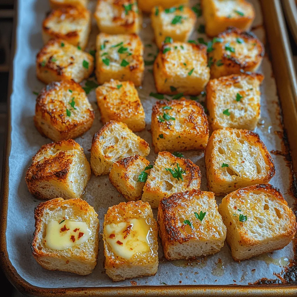 Knusprige Knoblauchbutter-Croûtons sind eine wahre Delikatesse, die sowohl als köstliche Beilage zu Suppen und Salaten als auch als Snack für zwischendurch genossen werden kann. Diese kleinen, goldbraunen Brotwürfel sind nicht nur einfach zuzubereiten, sondern bringen auch einen unverwechselbaren Geschmack und eine angenehme Knusprigkeit auf den Tisch. In der modernen Küche haben Croûtons ihren festen Platz gefunden und sind eine hervorragende Möglichkeit, altbackenes Brot kreativ zu verwerten, anstatt es wegzuwerfen.