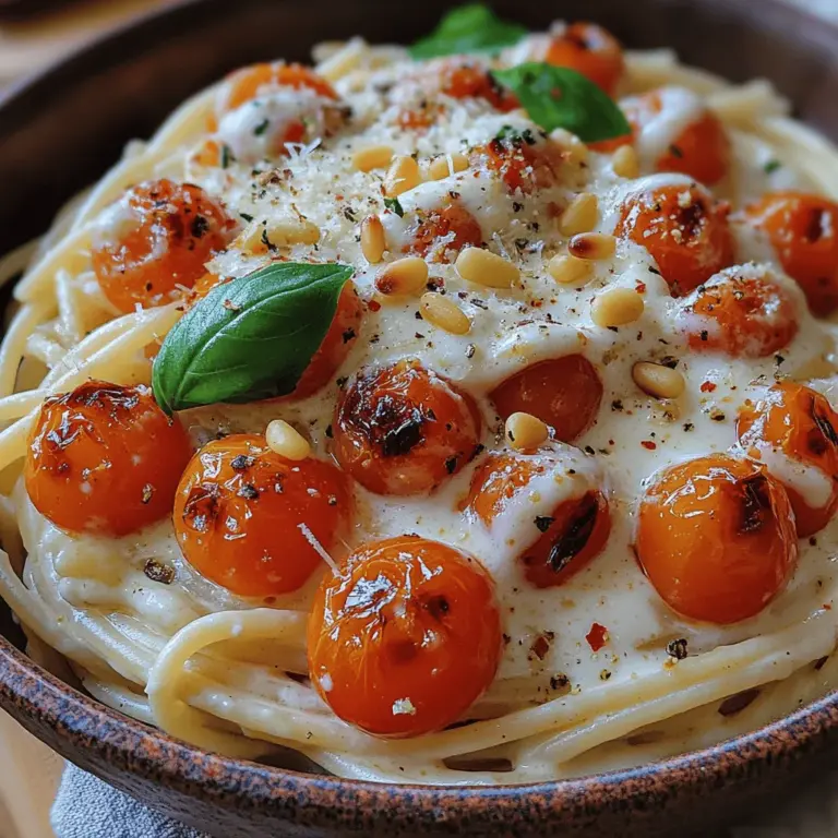In der heutigen Zeit, in der gesunde Ernährung und schmackhafte Gerichte oft schwer zu vereinen sind, bietet die cremige geröstete Tomaten-Pasta eine hervorragende Lösung. Dieses Rezept verbindet frische Zutaten mit einer einfachen Zubereitung und ist dabei sowohl nährstoffreich als auch köstlich. Perfekt für ein schnelles Abendessen oder als beeindruckendes Gericht für Gäste, wird diese Pasta Ihnen das Wasser im Mund zusammenlaufen lassen.