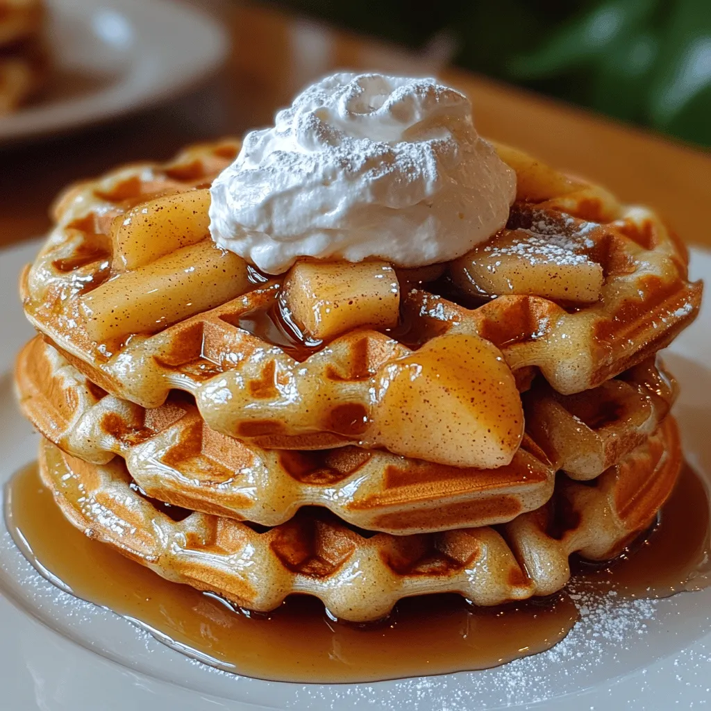 Die Kombination von Waffeln und Äpfeln ist nicht nur eine wunderbare Möglichkeit, den Tag zu beginnen, sondern auch eine kreative Art, das traditionelle Dessert neu zu interpretieren. Die *Apfelkuchen Waffel-Sandwiches* sind eine süße Verführung, die frische Äpfel, aromatische Gewürze und zarten Waffelteig vereint. Dieses Rezept bringt den klassischen Apfelkuchen in eine handliche und köstliche Form. Ideal für Brunch-Events, Familientreffen oder einfach als süßer Snack im Alltag – diese Sandwiches werden garantiert zum Highlight auf jeder Kaffeetafel.