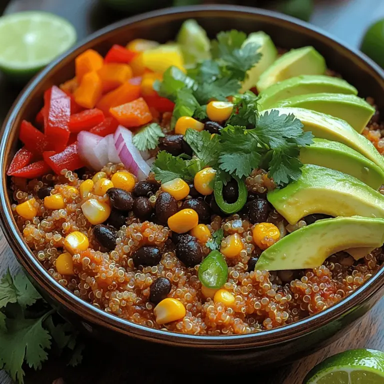 Willkommen zu einem aufregenden Rezept, das sowohl gesund als auch unglaublich schmackhaft ist: die Hatch Chili Quinoa Bowls. Dieses Gericht vereint die nahrhafte Power von Quinoa mit der feurigen Note der beliebten Hatch-Chilis, die für ihren einzigartigen Geschmack und ihre Vielseitigkeit bekannt sind. Wenn Sie auf der Suche nach einer gesunden Mahlzeit sind, die schnell zubereitet ist und gleichzeitig eine Explosion von Aromen liefert, sind Sie hier genau richtig.