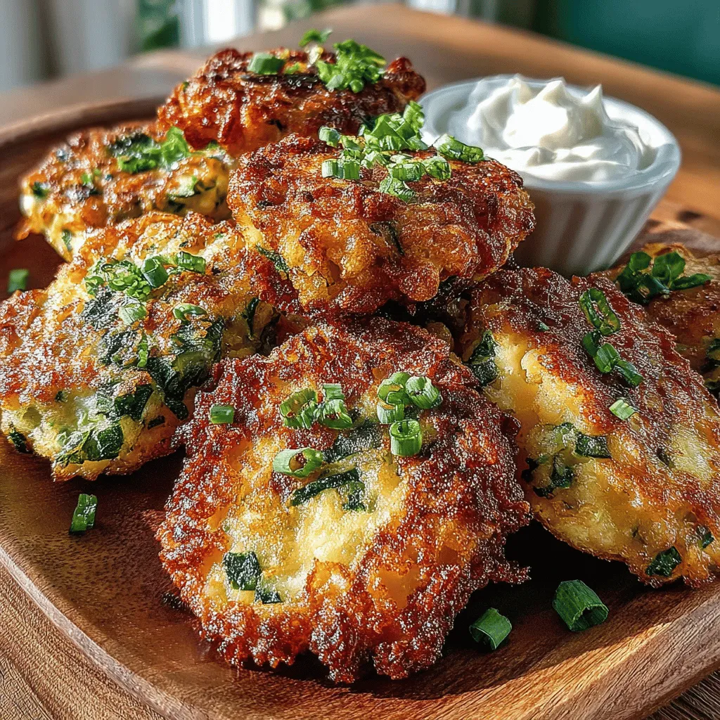 Käse-Zucchini-Speck-Puffer: Ein Rezept für Genuss