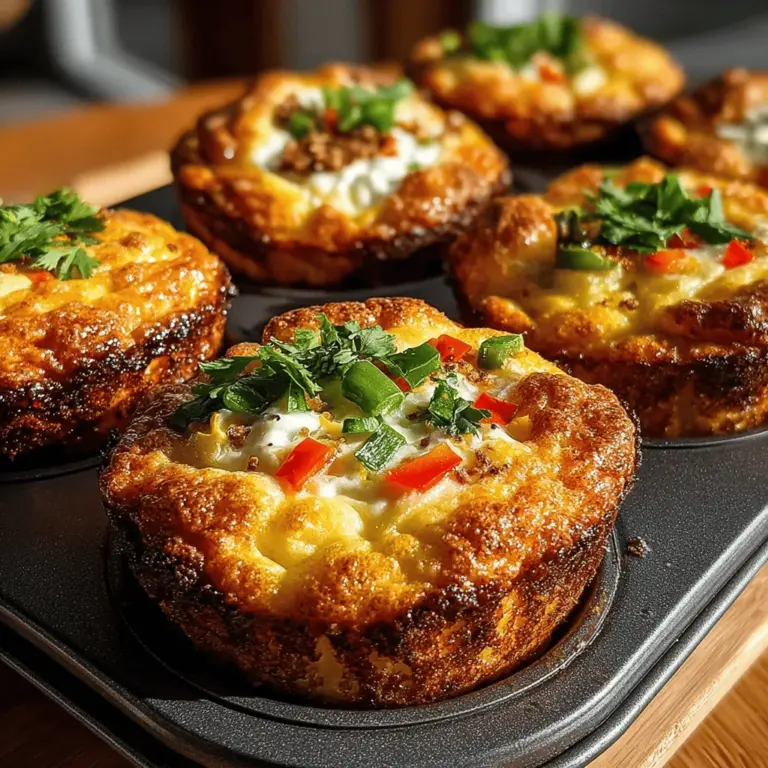 Wenn es darum geht, das Frühstück zu einem Geschmackserlebnis zu machen, sind Eier eine der vielseitigsten Zutaten, die es gibt. Ob in Rührei, Omelettes oder gefüllten Muffins, Eier können auf unzählige Arten zubereitet werden. Eine besonders schmackhafte Variante sind die Hatch Chili Baked Egg Muffins. Diese Muffins kombinieren die Leichtigkeit von Eiern mit der Würze von Hatch-Chilis, die für ihren einzigartigen Geschmack bekannt sind. Die Kombination aus frischen Zutaten und einem Hauch von Schärfe macht sie zu einem perfekten Frühstück oder Snack für jede Tageszeit.