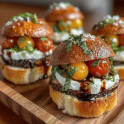 In der modernen Küche spielen Rezepte eine zentrale Rolle, nicht nur als Anleitung zum Kochen, sondern auch als kreative Ausdrucksform. Mit der steigenden Nachfrage nach gesunden und schmackhaften Gerichten sind innovative Rezepte wie unsere Mini Caprese Auberginen-Slider besonders gefragt. Diese kleinen, köstlichen Häppchen kombinieren frische Zutaten mit klassischen Aromen und sind ideal für Partys, als Snack oder als leichtes Hauptgericht.