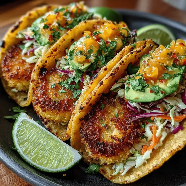 Willkommen zu unserem Rezept für knusprige Zucchini-Tacos-Delight! Dieses köstliche Gericht ist nicht nur ein Fest für die Sinne, sondern auch eine gesunde Wahl für alle, die frische und hausgemachte Speisen schätzen. In einer Zeit, in der Fertiggerichte und Fast Food oft die Oberhand gewinnen, ist es wichtig, sich auf die Vorzüge von selbst zubereiteten Mahlzeiten zu besinnen. Hausgemachte Speisen bieten nicht nur Kontrolle über die Zutaten, sondern tragen auch zu einem gesünderen Lebensstil bei. Mit frischen Zutaten und einem Hauch von Kreativität können Sie leckere und nahrhafte Gerichte zaubern, die sowohl den Gaumen erfreuen als auch das Wohlbefinden steigern.