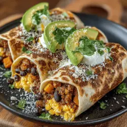 Willkommen zu einem Rezept, das nicht nur lecker ist, sondern auch gesund und nahrhaft: die Süßkartoffel Chili Frühstücks-Burritos. Diese Burritos sind eine perfekte Kombination aus einer Vielzahl von Aromen und Texturen, die deinen Morgen aufpeppen können. Sie sind nicht nur ein echter Genuss für den Gaumen, sondern auch eine ideale Proteinquelle, die dir die Energie gibt, die du für den Tag benötigst.
