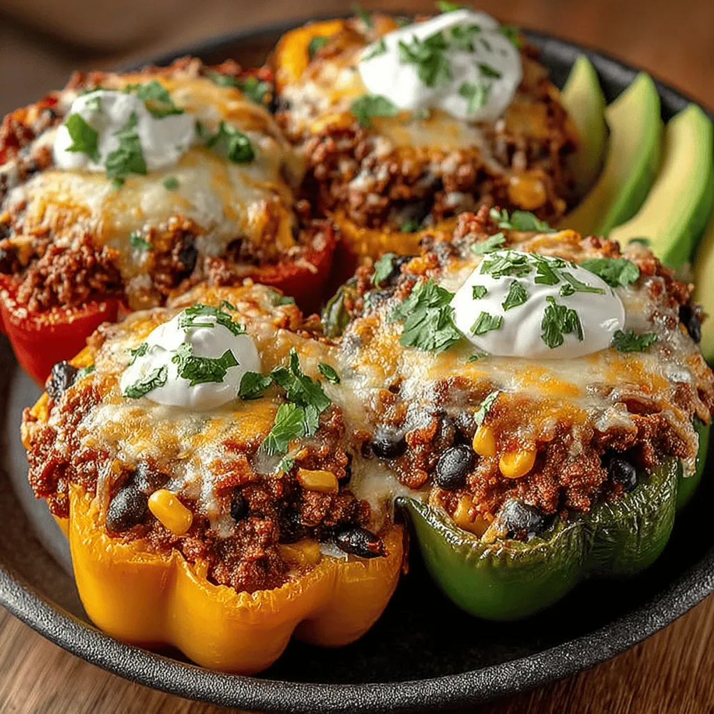 Gefüllte Paprika sind ein beliebtes Gericht in vielen Kulturen, von der italienischen bis zur ungarischen Küche. Sie sind extrem vielseitig und können mit einer Vielzahl von Füllungen zubereitet werden, von Reis und Gemüse bis hin zu verschiedenen Fleischsorten. In Mexiko sind Tacos eine Grundnahrungsmittel, und die Idee, diese Aromen in eine Paprika zu packen, ist eine kreative und köstliche Möglichkeit, den klassischen Taco neu zu erfinden. Diese gefüllten Paprika sind nicht nur optisch ansprechend, sondern bieten auch eine spannende Geschmackskombination, die sowohl Kinder als auch Erwachsene begeistert.