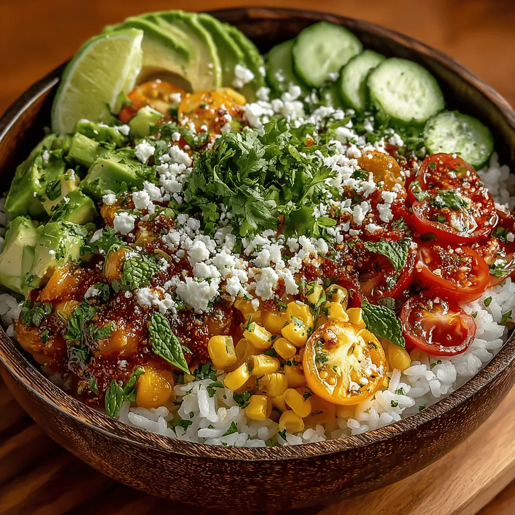 Die Sommerliche Reis-Bowl hat in der modernen Küche einen besonderen Platz eingenommen. Sie ist nicht nur eine köstliche und gesunde Mahlzeit, sondern auch eine kreative Möglichkeit, saisonale Zutaten zu verwenden und eine Vielzahl von Aromen zu kombinieren. Diese Bowl ist perfekt für warme Tage, an denen man etwas Leichtes und Erfrischendes genießen möchte, ohne dabei auf Geschmack zu verzichten.