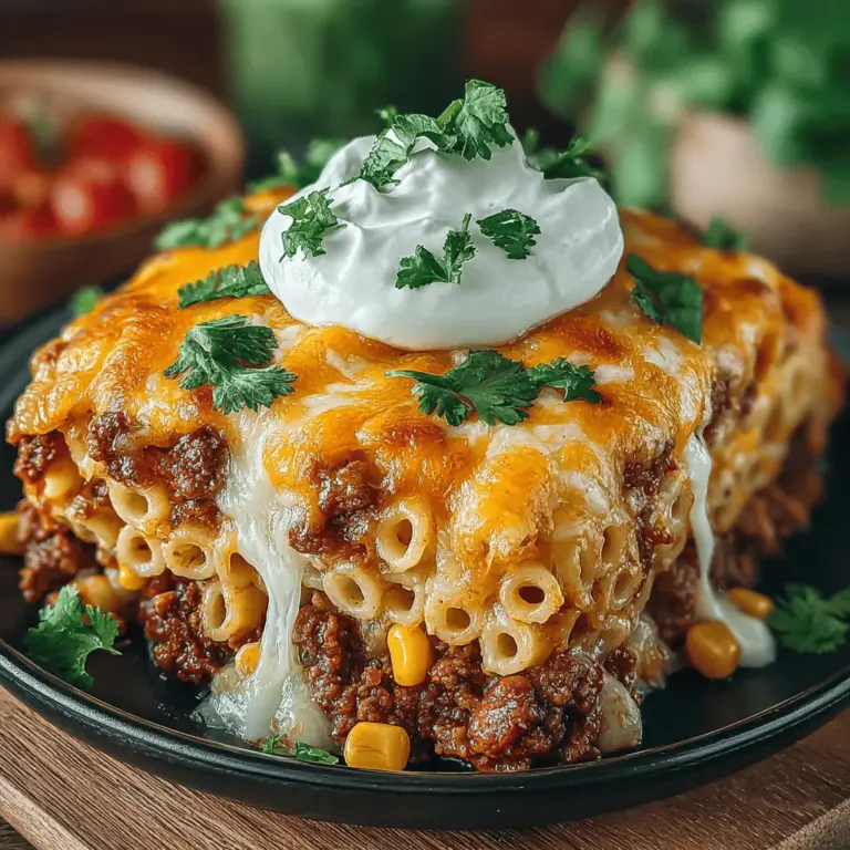 Willkommen in der Welt des Crockpot Chili Käse Nudelauflaufs, einem Gericht, das nicht nur den Gaumen erfreut, sondern auch die Seele wärmt. Dieser Auflauf kombiniert die herzhafte Note von Chili mit der Cremigkeit von Käse und der Sättigung von Nudeln und ist somit perfekt für jede Gelegenheit, sei es ein gemütliches Abendessen mit der Familie oder ein geselliges Beisammensein mit Freunden.
