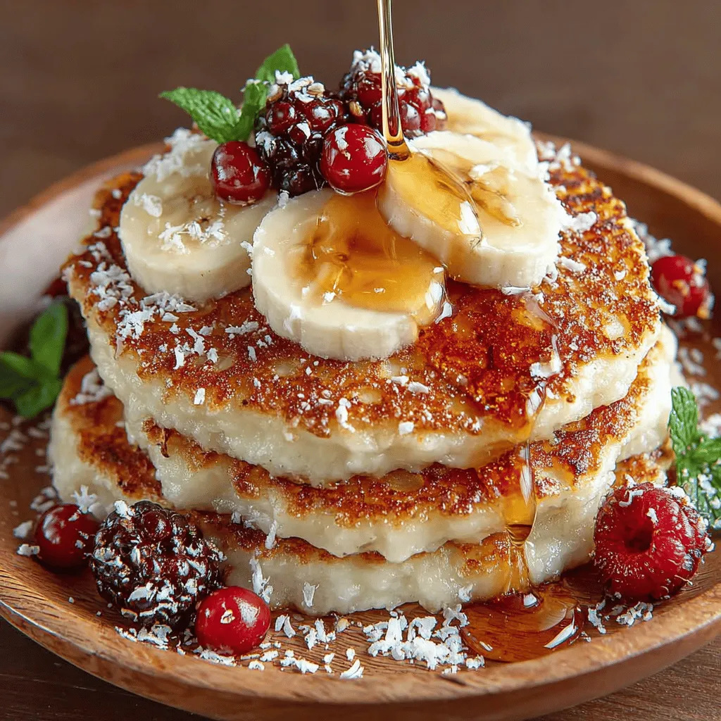 Mini-Bananen-Hafer-Pfannkuchen-Stapel: Ein köstliches Frühstück für die ganze Familie