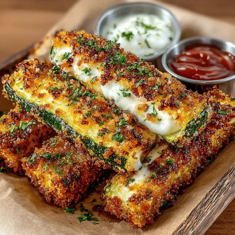 Zucchini-Wedges sind nicht nur ein köstlicher Snack, sondern auch eine gesunde Alternative zu herkömmlichen Pommes. Diese knusprigen Zucchini-Wedges sind perfekt für Partys, als Beilage zu einem Hauptgericht oder einfach als gesunder Snack für zwischendurch. Mit einer knusprigen Panade und einem cremigen Ranch-Dip bieten sie eine harmonische Kombination aus Geschmack und Textur. In diesem Artikel zeigen wir Ihnen, wie Sie diese zesty crispy Zucchini-Wedges zubereiten können, die sowohl Kinder als auch Erwachsene begeistern werden. Lassen Sie uns gemeinsam in die Welt der Zucchini-Wedges eintauchen und lernen, wie man diese köstliche Delikatesse zubereitet!