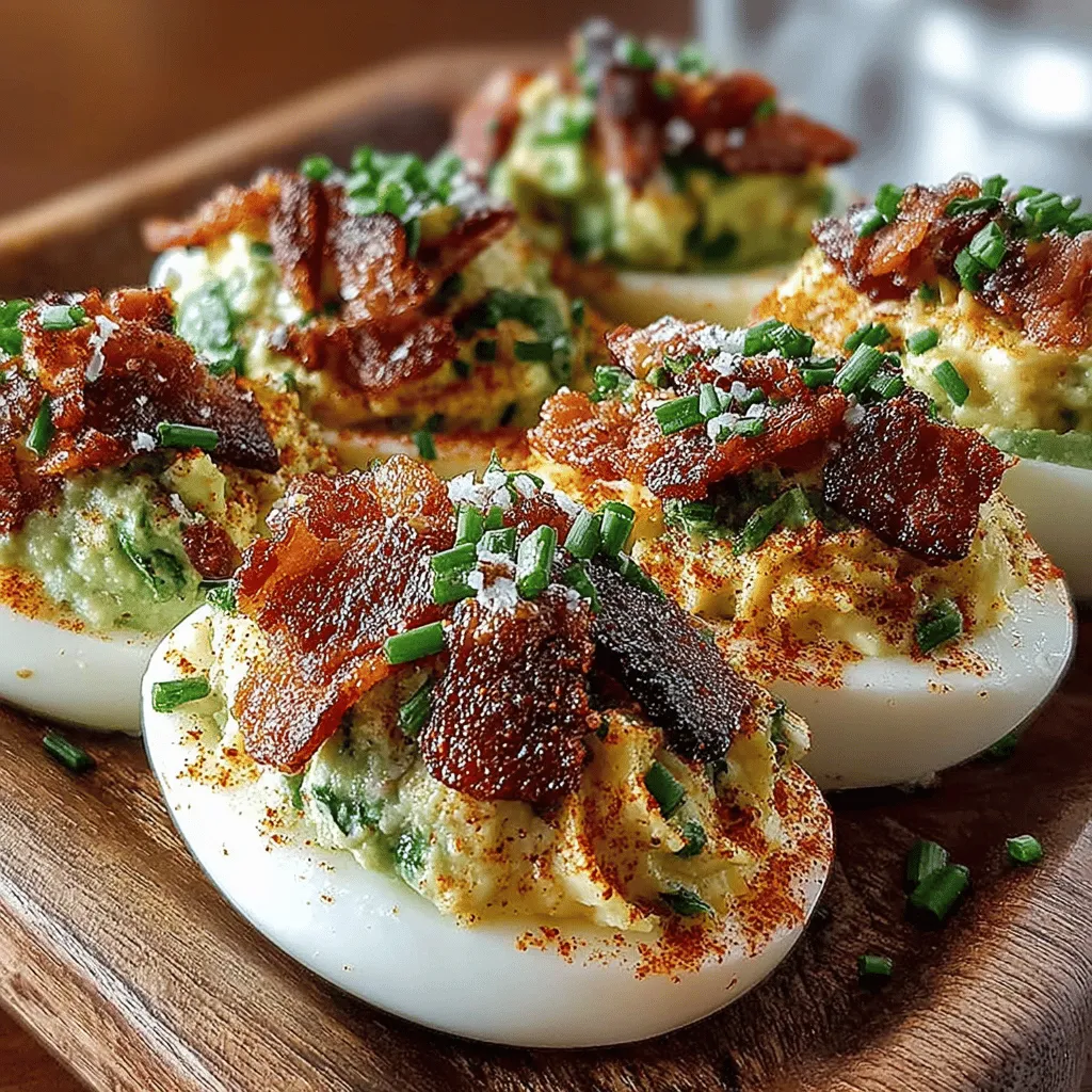 Avocado-Teufels-Eier mit Speck-Delight: Perfektes Rezept für jeden Anlass