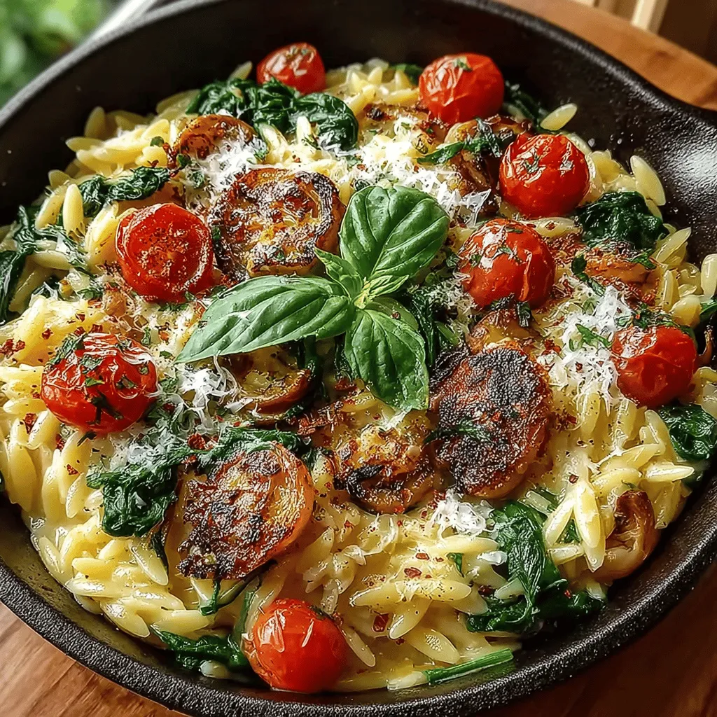 In einer Welt, die oft hektisch und überladen ist, suchen viele von uns nach einfachen, aber dennoch schmackhaften Lösungen für das tägliche Kochen. Hausgemachte Rezepte bieten nicht nur eine Möglichkeit, köstliche Gerichte zuzubereiten, sondern auch die Möglichkeit, frische Zutaten zu verwenden und die Kontrolle über die eigene Ernährung zu übernehmen. Das hier vorgestellte Rezept für One-Pan Knoblauch Parmesan Orzo ist ein perfektes Beispiel dafür, wie man in kurzer Zeit ein schmackhaftes und nahrhaftes Gericht zubereiten kann, das sowohl für Familienessen als auch für Abendessen mit Freunden geeignet ist.