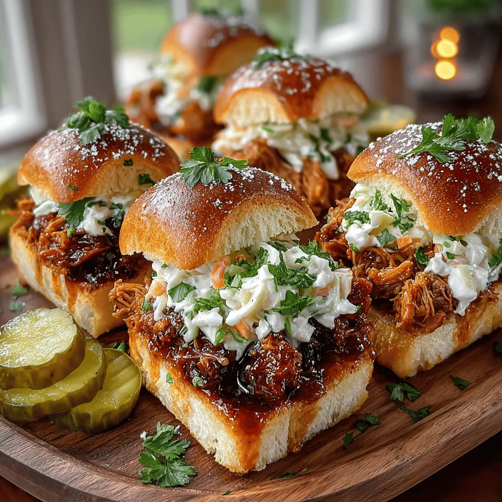 Diese rauchigen Mini BBQ Jackfruit Sliders sind die perfekte Wahl für alle, die ein köstliches, pflanzliches Gericht kreieren möchten, das sowohl geschmacklich als auch in der Zubereitung einfach ist. Jackfruit hat in den letzten Jahren an Beliebtheit gewonnen und ist bekannt für ihre fleischige Textur, die sie zu einer tollen Alternative für herzhafte Gerichte macht. Diese Mini-Slider sind nicht nur geschmacklich aufregend, sondern auch eine gesunde Option für ein BBQ oder eine gesellige Runde. Sie sind ideal für Veganer, Vegetarier und alle, die ihren Fleischkonsum reduzieren möchten, ohne auf den Genuss zu verzichten.