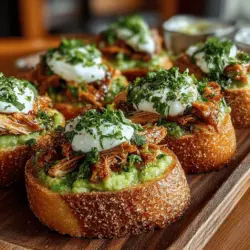 In den letzten Jahren haben sich Avocado-Toast und ähnliche Varianten zu einem beliebten Trend in der Esskultur entwickelt. Diese kreativen und gesunden Snacks bieten nicht nur eine köstliche Möglichkeit, die Aromen frischer Zutaten zu kombinieren, sondern sind auch unkompliziert in der Zubereitung. Die Mini Hähnchen-Avocado-Toasties sind eine perfekte Wahl für jede Gelegenheit, sei es als schnelles Mittagessen, als Vorspeise bei einer Feier oder einfach als gesunder Snack zwischendurch.