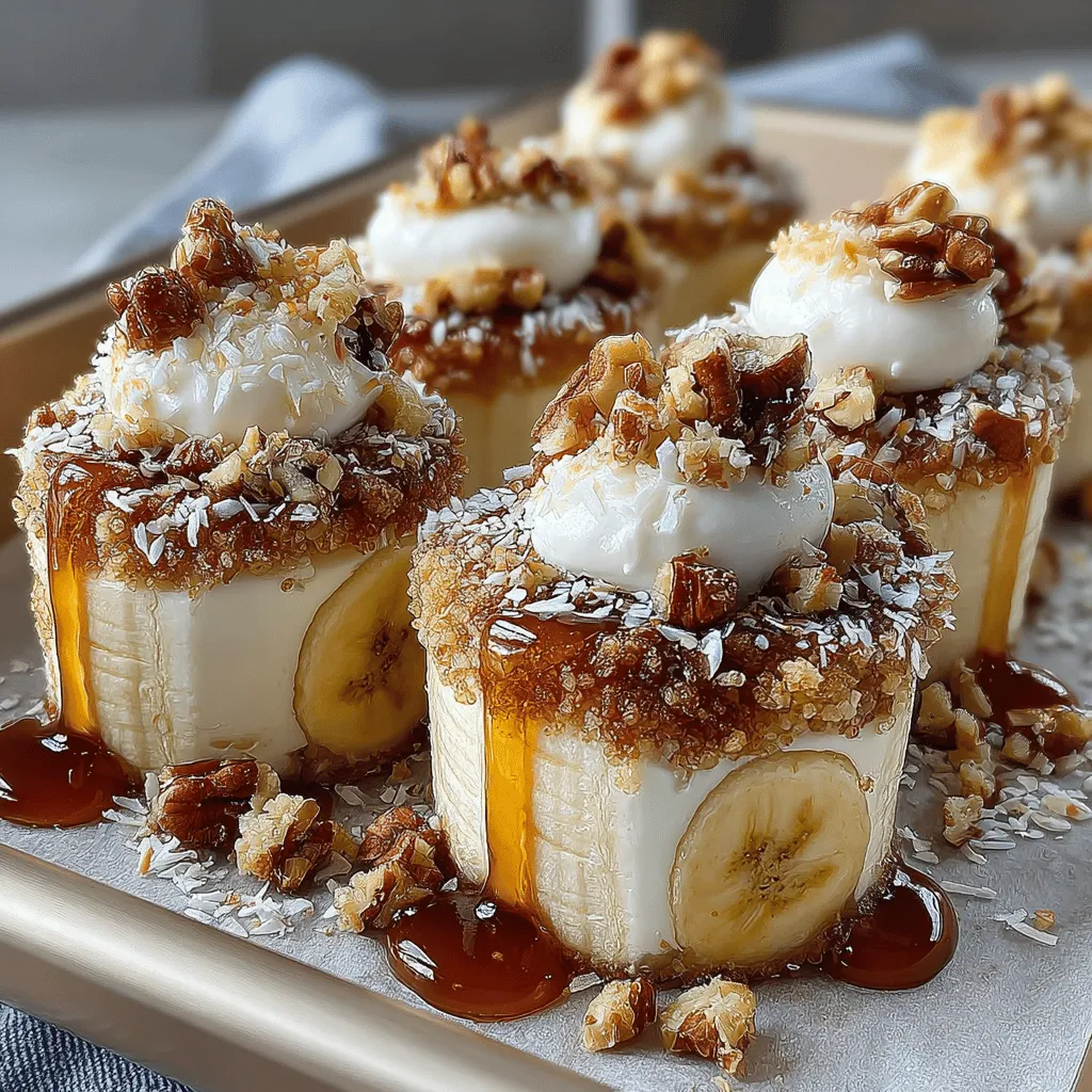 In der Welt der Desserts gibt es kaum etwas Besseres als eine köstliche, gesunde Nascherei, die sowohl erfrischend als auch schmackhaft ist. Die gefrozenen Bananen-Kokos-Joghurt-Runden sind genau das – eine perfekte Mischung aus fruchtigem Geschmack und cremiger Textur. Dieses Rezept ist besonders, weil es nicht nur einfach zuzubereiten ist, sondern auch eine großartige Möglichkeit bietet, Bananen zu verwenden, die vielleicht schon etwas überreif sind. Darüber hinaus sind diese gefrorenen Runden ein wahrer Genuss an heißen Sommertagen oder als gesunder Snack für zwischendurch.