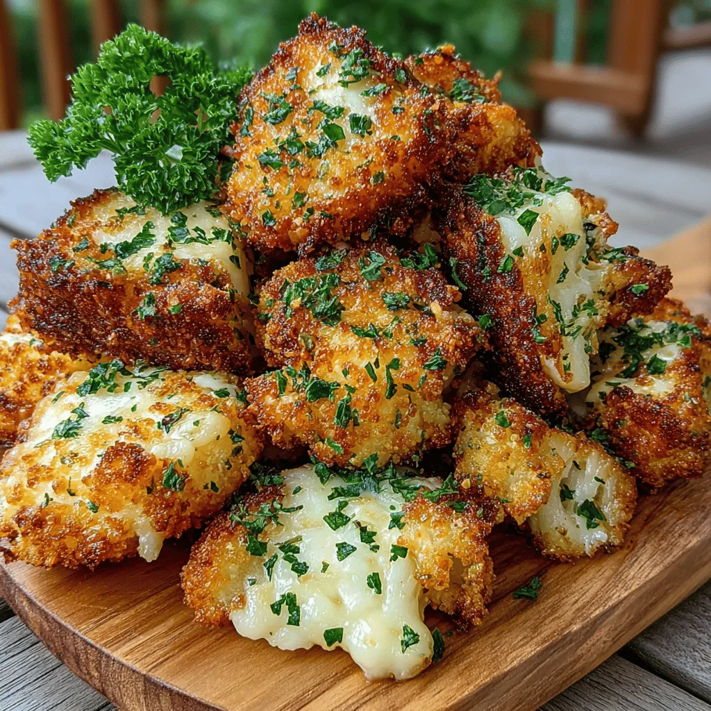 Um die perfekten Käse-Cauliflower Nuggets zuzubereiten, benötigen Sie folgende Zutaten:
