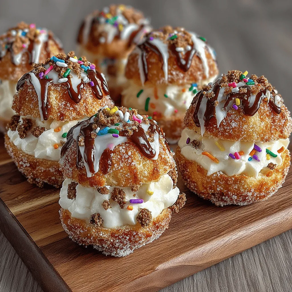 Frosty Crunch Churro Bites sind das perfekte Zusammenspiel von köstlichem Keks und erfrischendem gefrorenem Joghurt, das in jedem Bissen einen Hauch von Freude verbreitet. Ursprünglich inspiriert von der beliebten spanischen Süßspeise Churros, die für ihre knusprige Textur und ihren süßen Zimtgeschmack bekannt sind, haben wir diese Version entwickelt, die nicht nur im Geschmack überzeugt, sondern auch eine erfrischende Überraschung für heiße Sommertage bietet. In diesem Artikel nehmen wir Sie mit auf eine kulinarische Reise, auf der Sie lernen, wie Sie diese köstlichen Churro Bites zubereiten können.