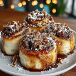 Die köstlichen Apfel-Zimt-Röllchen sind nicht nur ein wahrer Gaumenschmaus, sondern auch ein perfektes Rezept für jede Gelegenheit. Ob zum Frühstück, als Snack für zwischendurch oder als süßes Dessert – diese Röllchen sind vielseitig und einfach zuzubereiten. Die Kombination aus zartem Croissant-Teig, saftigen Äpfeln und der warmen Note von Zimt verleiht diesem Rezept einen besonderen Charme.
