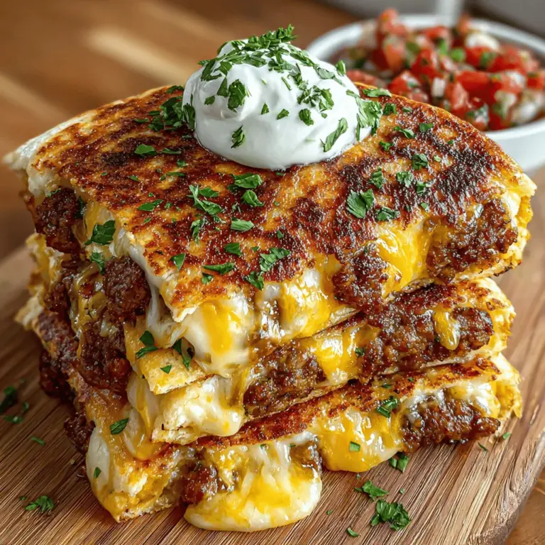 Die Zutaten für diese Quesadilla sind nicht nur schmackhaft, sondern bringen auch zahlreiche gesundheitliche Vorteile mit sich. Zu den Hauptbestandteilen gehören frisches Gemüse, hochwertige Proteine und aromatische Gewürze, die nicht nur den Geschmack, sondern auch die Nährstoffdichte erhöhen.