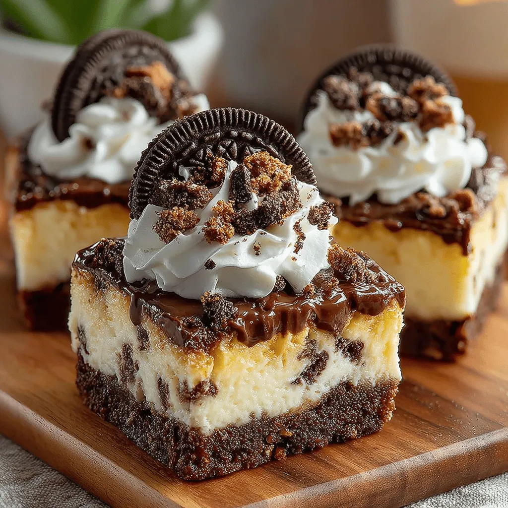 Wenn Sie auf der Suche nach einem Dessert sind, das sowohl einfach zuzubereiten als auch köstlich ist, dann sind diese dekadenten No-Bake Oreo Cheesecake Bars genau das Richtige für Sie. Diese unwiderstehlichen Riegel kombinieren die Cremigkeit von Käsekuchen mit dem knusprigen, schokoladigen Geschmack von Oreo-Keksen und sind perfekt für jeden Anlass, sei es eine Feier, ein Familienessen oder einfach nur für den persönlichen Genuss.