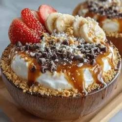 Um die Erdnussbutter-Cup griechische Joghurt-Schalen zuzubereiten, benötigst du eine Auswahl an frischen und qualitativ hochwertigen Zutaten. Hier ist eine detaillierte Liste der benötigten Zutaten sowie einige Informationen über ihre Herkunft und Rolle im Gericht: