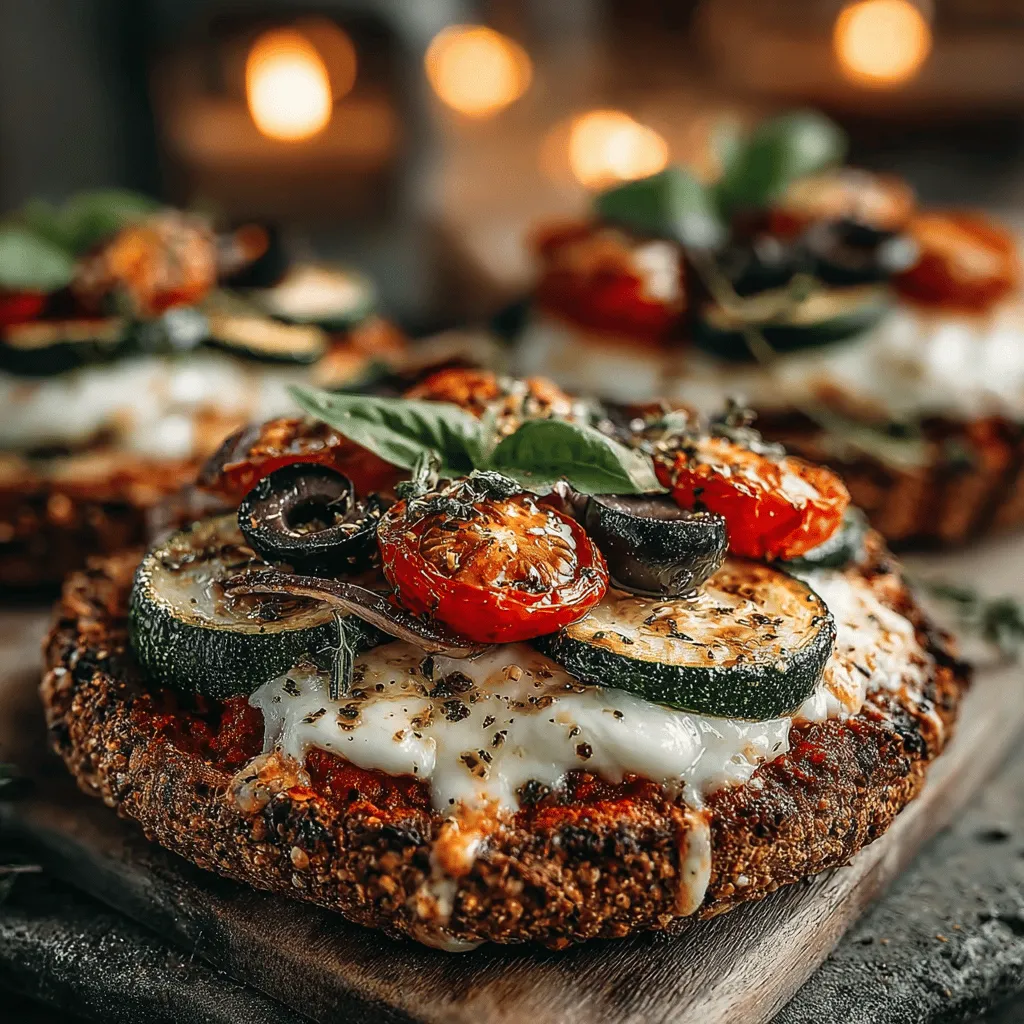 Die Zesty Zucchini Pita Pizzas sind nicht nur eine gesunde, sondern auch eine schmackhafte Alternative zu herkömmlichen Pizzas. Dieses Rezept kombiniert die Frische von Zucchini mit der herzhaften Fülle von Käse und einer Vielzahl von aromatischen Belägen. Es ist perfekt für alle, die nach einer schnellen, nahrhaften Mahlzeit suchen, die in weniger als 30 Minuten zubereitet werden kann. Diese Pita-Pizzas sind ideal für ein leichtes Abendessen oder als Snack für eine gesellige Runde mit Freunden.