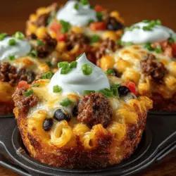 Wenn die Blätter sich in warmen Herbsttönen färben und die Temperaturen sinken, gibt es nichts Besseres, als sich mit einer wärmenden, herzhaften Mahlzeit zu verwöhnen. Die Käse Herbst Chili Mac Tassen sind nicht nur ein köstliches Gericht, sondern auch eine perfekte Kombination aus Komfort und Geschmack, die sich ideal für gemütliche Abende mit Familie und Freunden eignet. Dieses Rezept verbindet die klassischen Aromen von Chili mit der Cremigkeit von Käse und der Herzhaftigkeit von Pasta, was es zu einem echten Hit für jede Gelegenheit macht.