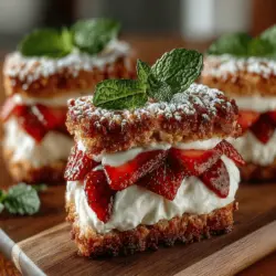 Wenn die Temperaturen steigen und die Sonne scheint, gibt es nichts Besseres als ein erfrischendes Dessert, um den Tag zu versüßen. Die gefrorenen Erdbeer-Shortcake-Sandwich-Münzen sind die perfekte Wahl für warme Sommertage. Dieses köstliche Rezept kombiniert die saftige Süße frischer Erdbeeren mit einem zarten Keks, der leicht und luftig ist. Diese Sandwich-Münzen sind nicht nur ein Genuss für den Gaumen, sondern auch ein echter Hingucker auf jedem Tisch.