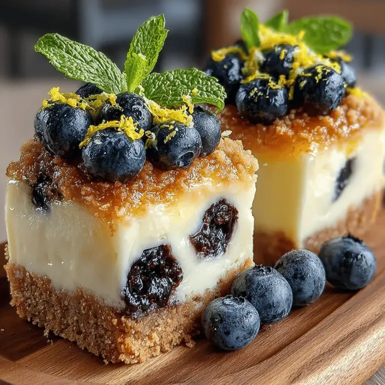Die Zesty Blueberry Dreams bestehen aus einer handvoll einfacher, aber geschmackvoller Zutaten, die nicht nur köstlich sind, sondern auch gesundheitliche Vorteile bieten. Die Hauptbestandteile sind Graham-Cracker-Brösel, griechischer Joghurt, frische Heidelbeeren und Zitronensaft.