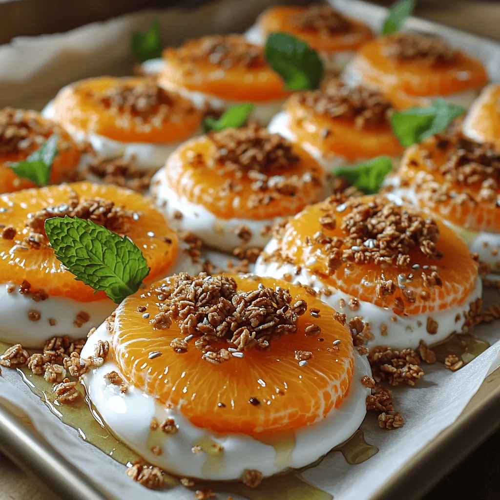 Wenn die Temperaturen steigen und die Sonne strahlt, gibt es nichts Besseres als einen erfrischenden Snack, der sowohl köstlich als auch gesund ist. Das Rezept für Zitrus-Splash-Delight kombiniert die spritzige Frische von Orangen mit cremigem griechischen Joghurt und sorgt für ein Geschmackserlebnis, das deine Geschmacksknospen zum Tanzen bringt. Diese gefrorenen Joghurt-getauchten Orangenscheiben sind nicht nur ein Genuss, sondern auch eine einfache Möglichkeit, sich an heißen Tagen abzukühlen und gleichzeitig auf gesunde Ernährung zu setzen.