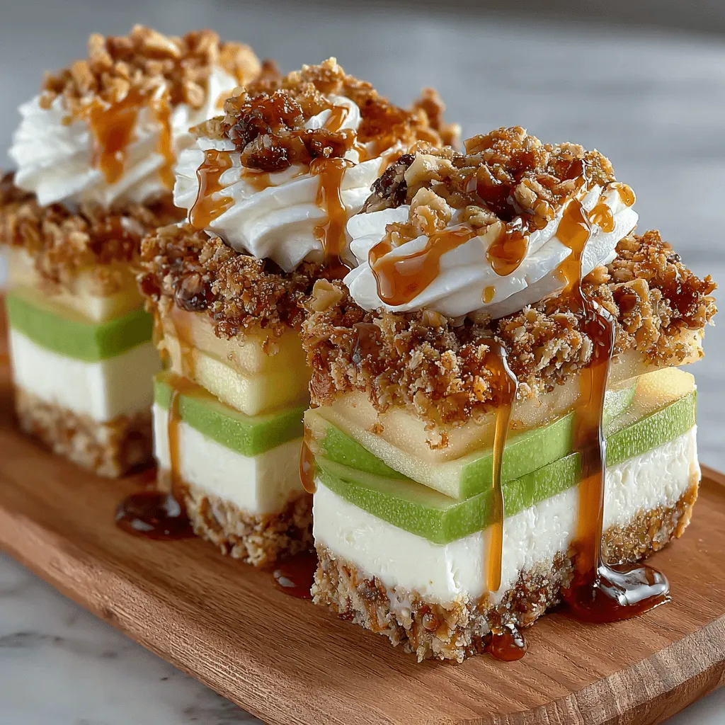 Die Präsentation Ihrer gefrorenen Joghurt-Apfelkuchen-Crunch-Scheiben ist entscheidend, um das Dessert optisch ansprechend zu gestalten und den Gästen einladend zu servieren. Hier sind einige kreative Möglichkeiten zur Anrichtung: