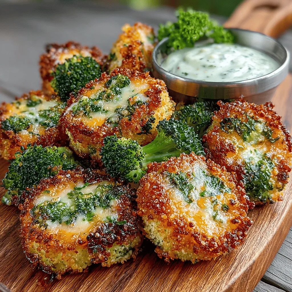 Die Käse-Crunchy Brokkoli-Bites sind nicht nur ein Genuss für den Gaumen, sondern auch ein hervorragendes Beispiel dafür, wie man gesundes Gemüse auf kreative Weise in die Ernährung integrieren kann. Dieses Rezept verbindet den herzhaften Geschmack von scharfem Cheddar und Parmesan mit dem knackigen, frischen Brokkoli zu einem unwiderstehlichen Snack, der sowohl Kinder als auch Erwachsene begeistert. Egal, ob als Appetizer, Snack für zwischendurch oder als Beilage zu einem Hauptgericht – diese Bites sind vielseitig und einfach zuzubereiten.