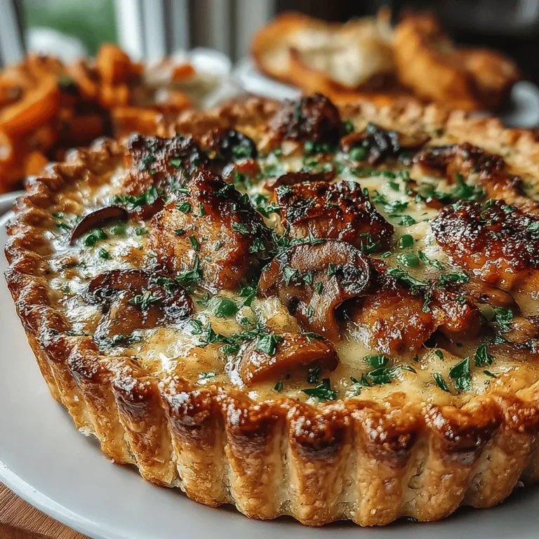 Wenn es um gemütliche Hausmannskost geht, gibt es kaum etwas Besseres als einen frisch gebackenen Hühnchen- und Pilztopf-Pie. Dieses Gericht hat nicht nur eine lange Tradition in der britischen Küche, sondern ist auch in vielen anderen Kulturen beliebt geworden. Es vereint zarte Stücke von Hühnchen, aromatische Pilze und eine cremige Füllung, die von einem goldbraun gebackenen Teig umhüllt wird. Der Hühnchen- und Pilztopf-Pie ist ideal für Familienessen, besondere Anlässe oder einfach nur, um sich nach einem langen Tag zu verwöhnen.