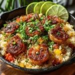 Wenn Sie auf der Suche nach einem Gericht sind, das den Gaumen mit intensiven Aromen und einer gewissen Schärfe verwöhnt, dann ist die würzige Cajun-Garnelen und Reis-Pfanne genau das Richtige für Sie. Dieses Rezept vereint die herzhaften Aromen der Cajun-Küche mit der Frische von Meeresfrüchten und ist dabei einfach zuzubereiten. Die Kombination aus großen Garnelen, aromatischen Gewürzen und köstlichem Reis macht dieses Gericht nicht nur zu einem Fest für die Sinne, sondern auch zu einer nahrhaften Mahlzeit, die in kurzer Zeit auf den Tisch gezaubert werden kann.