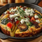 Die Ahorn Sirup geröstete Gemüse-Frittata ist ein köstliches und nahrhaftes Gericht, das perfekt für jeden Anlass geeignet ist. Egal, ob Sie ein herzhaftes Frühstück, einen Brunch mit Freunden oder ein leichtes Abendessen zubereiten möchten, diese Frittata bringt eine wunderbare Kombination aus Aromen und Texturen auf den Tisch. Sie vereint das süßlich-nussige Aroma des Ahornsirups mit dem herzhaften Geschmack von geröstetem Gemüse und ist damit ein echtes Highlight in der Küche.