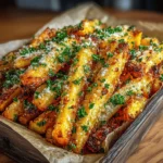 Die Butternut-Kürbis-Pommes sind nicht nur ein köstlicher Snack, sondern auch eine gesunde und nährstoffreiche Alternative zu herkömmlichen Pommes Frites. In der heutigen Zeit, in der viele Menschen nach gesünderen Essensalternativen suchen, ist der Butternut-Kürbis aufgrund seines süßen Geschmacks, seiner Vielseitigkeit und seiner positiven gesundheitlichen Eigenschaften sehr beliebt geworden. Ursprünglich in Nordamerika beheimatet, ist der Butternut-Kürbis ein fester Bestandteil der Herbstküche und wird häufig in Suppen, Eintöpfen und, wie in diesem Rezept, als knusprige Pommes verwendet.