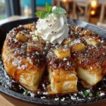 Die Lippensüße Zimt-Apfel-Tarte Tatin ist nicht nur ein Genuss für den Gaumen, sondern auch ein Fest für die Augen. Dieses traditionelle französische Dessert hat sich seinen Platz in der Herzen vieler Dessertliebhaber erobert und wird oft bei besonderen Anlässen oder einfach als süßer Abschluss eines gelungenen Abendessens serviert. Die Kombination aus zart karamellisierten Äpfeln, aromatischem Zimt und einem flauschigen Blätterteig sorgt für ein unvergessliches Geschmackserlebnis.