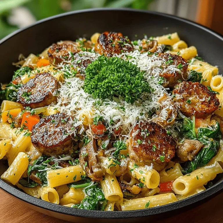 Die cremige Cajun-Wurst-Pasta-Pfanne ist ein Gericht voller Aromen, das die perfekte Kombination aus Würze und Cremigkeit bietet. Inspiriert von der Cajun-Küche, die für ihre kräftigen und würzigen Aromen bekannt ist, bringt dieses Rezept eine aufregende Note in jede Küche. Die Kombination aus geräucherter Wurst, frischem Gemüse und einer cremigen Sauce macht diese Pasta-Pfanne zu einem herzhaften und sättigenden Abendessen, das sich ideal für geschäftige Wochentage eignet.