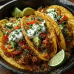 Das Rezept für spritzige Pfannen-Hühnchen-Fajitas ist nicht nur eine köstliche Mahlzeit, sondern auch eine Feier der Aromen und Texturen, die die mexikanische Küche so beliebt machen. Fajitas, die ursprünglich aus Texas stammen, haben sich in der ganzen Welt verbreitet und sind mittlerweile ein fester Bestandteil vieler Speisekarten. Das Wort „Fajita“ leitet sich vom spanischen „faja“ ab, was „Bänder“ oder „Streifen“ bedeutet, und bezieht sich auf die typischen, in Streifen geschnittenen Zutaten, die in Tortillas serviert werden.